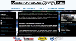 Desktop Screenshot of mecaniquejma.com