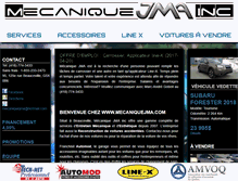 Tablet Screenshot of mecaniquejma.com